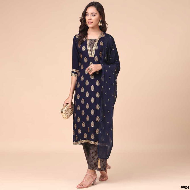 Kainat 17 New Designer Fancy Ethnic Wear Kurti With Pant And Dupatta Readymade Collection